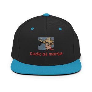 Code of Morse True North Snapback Hat