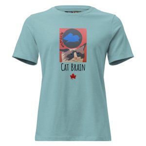 Canadian Cat Brain #4 Women's Relaxed Tee