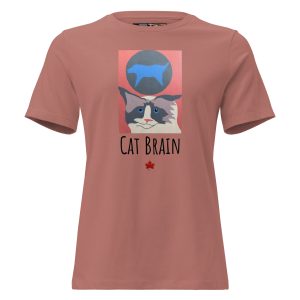 Canadian Cat Brain #1 Women's Relaxed Tee